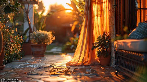 Rideaux extérieur: choisissez le style idéal